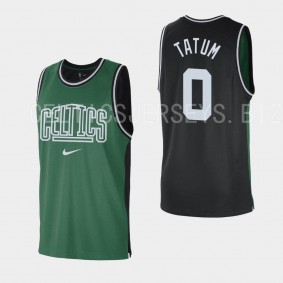 Boston Celtics Jayson Tatum Courtside Tank Top Clover Black