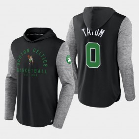 Boston Celtics Jayson Tatum Performance Hoodie Pullover Black