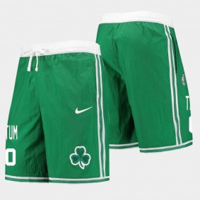 Boston Celtics Jayson Tatum Courtside Heritage Shorts Green