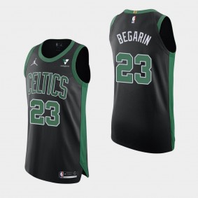 2021 Boston Celtics Juhann Begarin Statement Edition Jersey Authentic Black