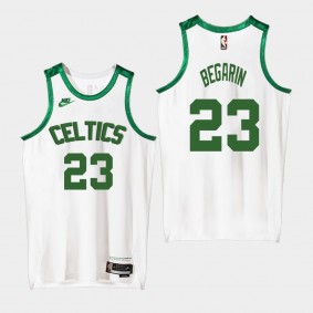 Boston Celtics Juhann Begarin Classic Edition Origins 75th anniversary Jersey White