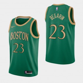 2021 Boston Celtics Juhann Begarin Earned Edition Jersey Swingman Green