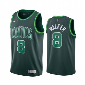 2020-21 Boston Celtics Kemba Walker Earned Edition Green #8 Jersey