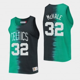 Boston Celtics HWC Limited #32 Kevin McHale Kelly Green Black Tie-Dye Name Number Tank Top