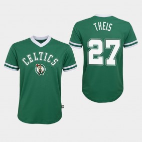 Boston Celtics Daniel Theis Name Number NBA Kids Jersey - Green