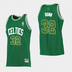 Boston Celtics Kris Dunn Snakeskin Hardwood Classics Jersey Green