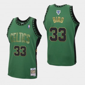 Boston Celtics Larry Bird Hardwood Classics Special Edition Jersey Green