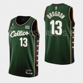 2022-23 Boston Celtics Malcolm Brogdon City Edition Jersey Green