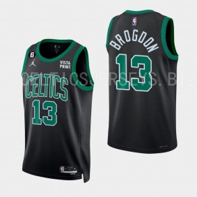2022-23 Statement Edition Boston Celtics #13 Malcolm Brogdon Black Jersey