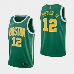 Men's Boston Celtics Terry Rozier III Earned Green Jersey