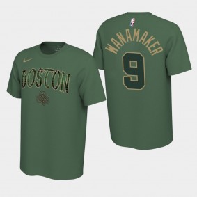Men's Boston Celtics Brad Wanamaker Earned Green 2019-20 T-Shirt