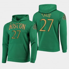 Men's Boston Celtics Daniel Theis City Kelly Green 2019-20 Team Hoodie