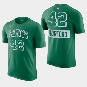 Boston Celtics 2021-22 City Edition Al Horford Green T-shirt
