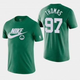 Boston Celtics 2021-22 Classic Brodric Thomas Kelly Green T-shirt