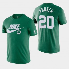 Boston Celtics 2021-22 Classic Jabari Parker Kelly Green T-shirt