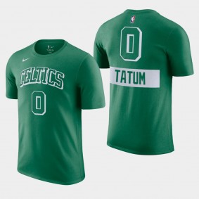Boston Celtics 2021-22 City Edition Jayson Tatum Green T-shirt