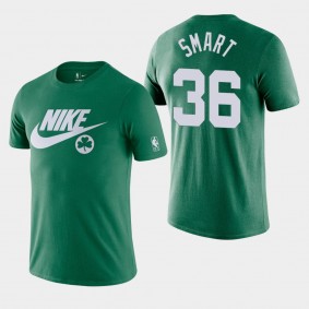 Boston Celtics 2021-22 Classic Marcus Smart Kelly Green T-shirt
