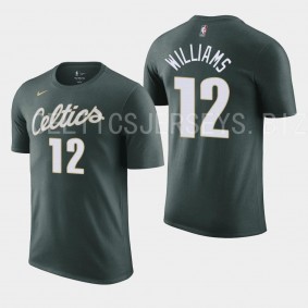 Boston Celtics #12 Grant Williams 2022-23 City Edition T-shirt