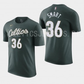 Boston Celtics 2022-23 City Edition Marcus Smart T-shirt