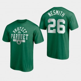 Aaron Nesmith Post Up Hometown Boston Celtics T-Shirt Kelly Green