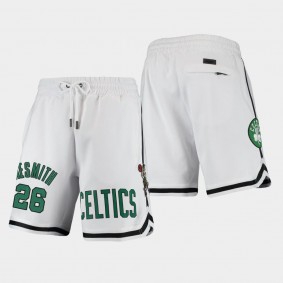 Aaron Nesmith Pro Standard Boston Celtics Shorts White
