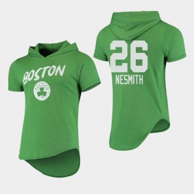 Aaron Nesmith Tri-Blend Hoodie Boston Celtics T-Shirt Kelly Green