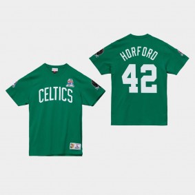 Boston Celtics #42 Al Horford Champ City SS MITCHELL & NESS T-shirt Green
