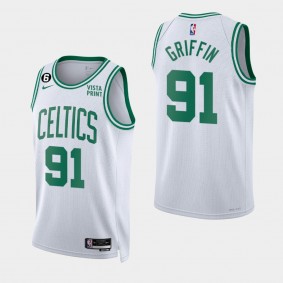 Boston Celtics #91 Blake Griffin 2022-23 Association Jersey White