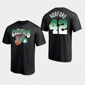 Al Horford Boston Celtics Balanced Floor Black T-shirt