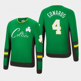 Carsen Edwards Hometown Champs Kelly Green Hardwood Classics Pullover Boston Celtics Sweater