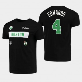 Carsen Edwards Boston Celtics Team Black New Era T-Shirt