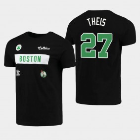 Daniel Theis Boston Celtics Team Black New Era T-Shirt