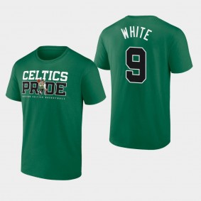 Boston Celtics #9 Derrick White Celtic Pride Hometown Collection T-shirt Kelly Green