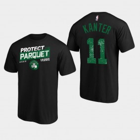 Enes Kanter 2020 NBA Playoffs Bound Boston Celtics Black ISO Slogan T-Shirt
