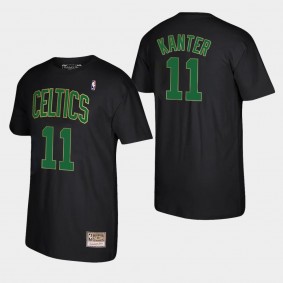 Boston Celtics Enes Kanter Reload Black Hardwood Classics T-Shirt