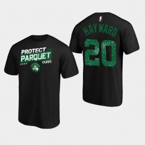 Gordon Hayward 2020 NBA Playoffs Bound Boston Celtics Black ISO Slogan T-Shirt