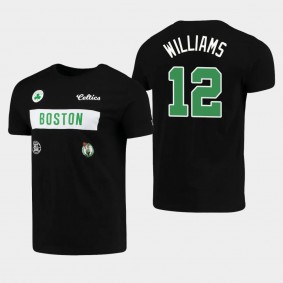 Grant Williams Boston Celtics Team Black New Era T-Shirt