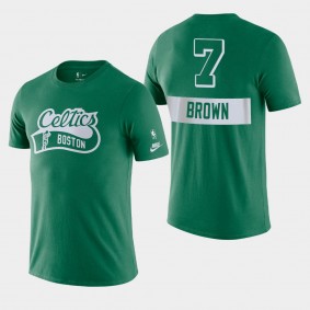 Boston Celtics Essential Logo Jaylen Brown Green T-shirt