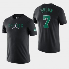 Jaylen Brown Boston Celtics Statement Black T-shirt Courtside Supreme