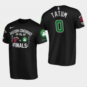 2020 Eastern Conference Finals Boston Celtics Jayson Tatum Matchup Trap T-Shirt - Black