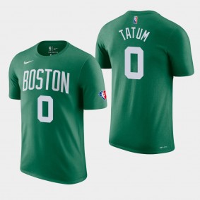 Jayson Tatum Boston Celtics 75th Anniversary Green T-shirt Diamond
