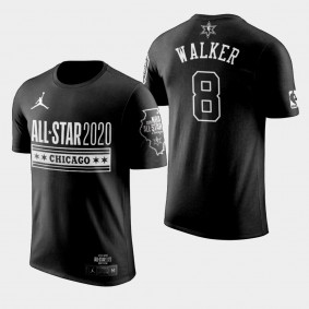 Boston Celtics Kemba Walker 2020 NBA All-Star Game Black Official Logo Shirt