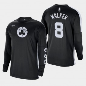 Kemba Walker Black Tonal Long Sleeve Shooting Boston Celtics T-Shirt