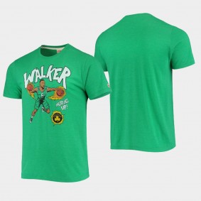 Kemba Walker Comic Book Green Boston Celtics T-Shirt