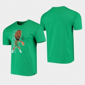 Boston Celtics Kemba Walker Player Graphic Kelly Green Bobblehead T-Shirt