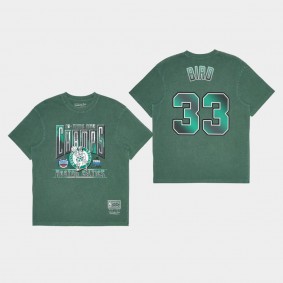 Larry Bird Boston Celtics Winner Takes All Green Vintage T-Shirt