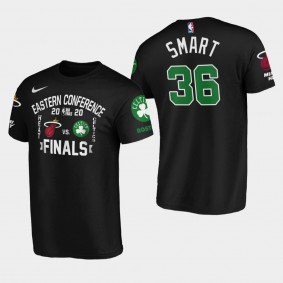 2020 Eastern Conference Finals Boston Celtics Marcus Smart Matchup Trap T-Shirt - Black