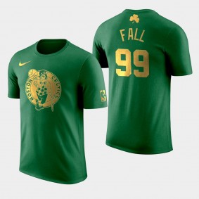 Boston Celtics Tacko Fall St. Patrick's Day Green Golden Edition T-Shirt