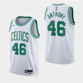 Boston Celtics #46 Carmelo Anthony 2022-23 Association Jersey White