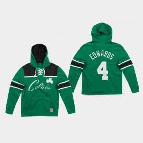 Carsen Edwards Hockey Fleece Boston Celtics Hoodie Green